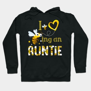 I Love Being An Auntie Bee Gift Hoodie